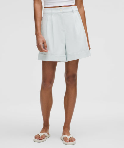 Lululemon Women's LuluLinen High-Rise Short 6"