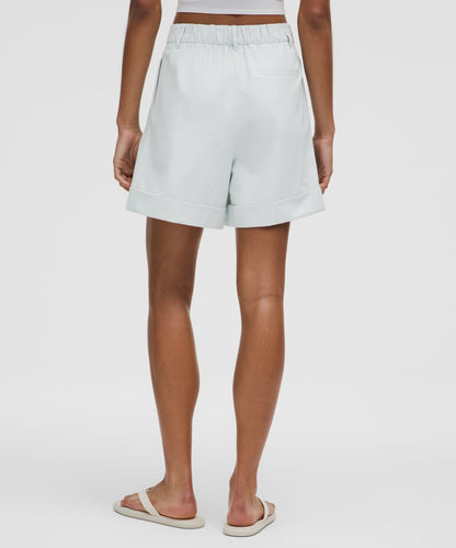 Lululemon Women's LuluLinen High-Rise Short 6"