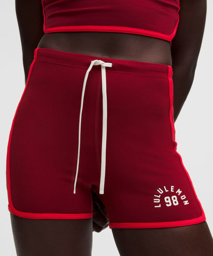 Lululemon Women's Nulu Sporty Trim High-Rise Short 3"