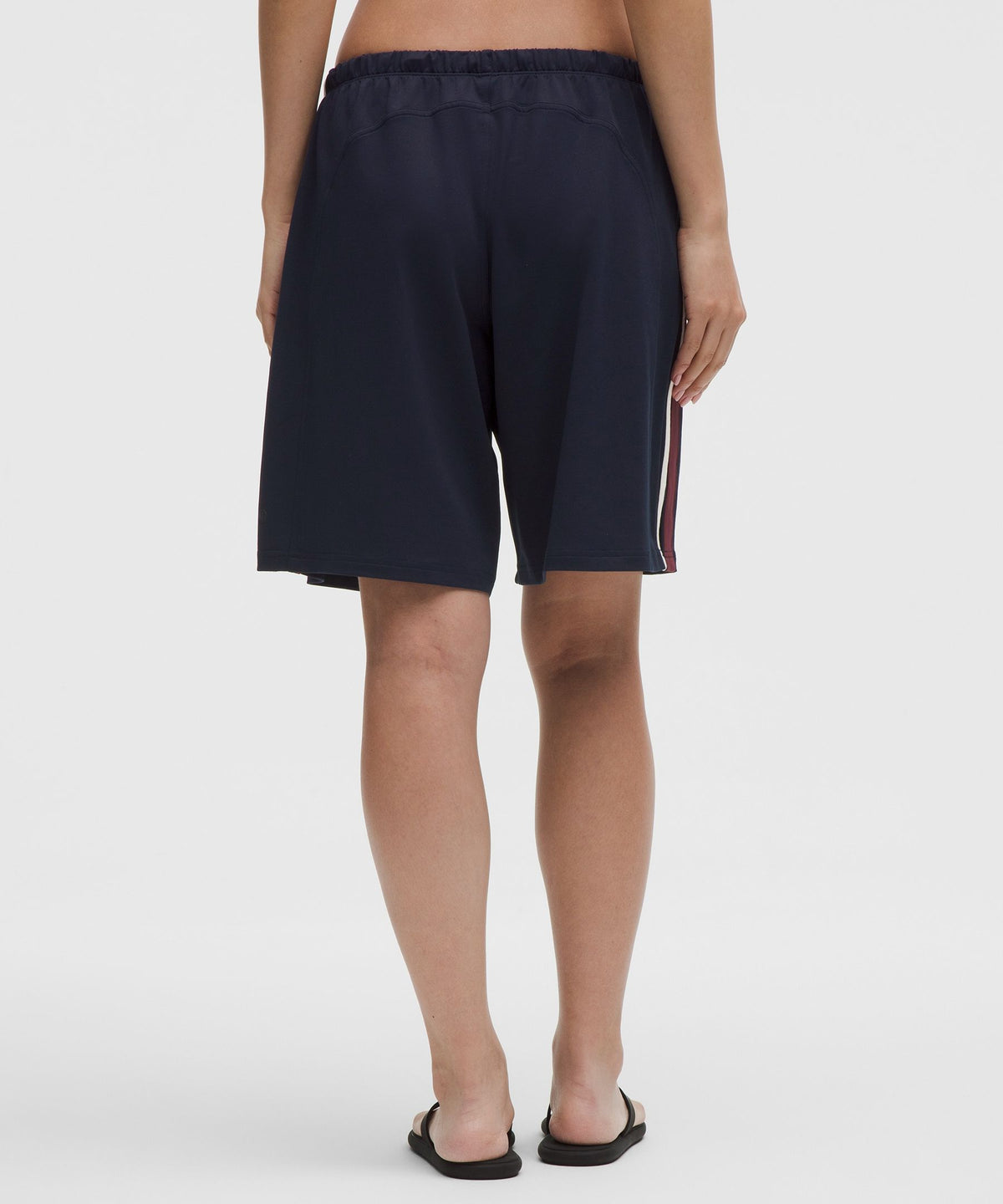 Lululemon Women's Striped Baggy Low-Rise Track Short 9.5"