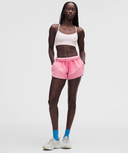 Lululemon Women's Scuba Oversized Mid-Rise Dolphin-Hem Short 3" *Wash