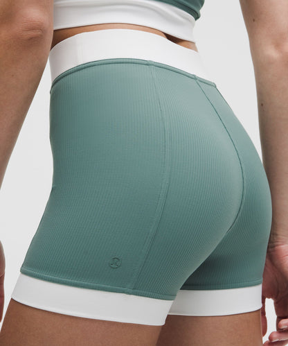 Lululemon Women's Ribbed Nulu High-Rise Short 3.5"