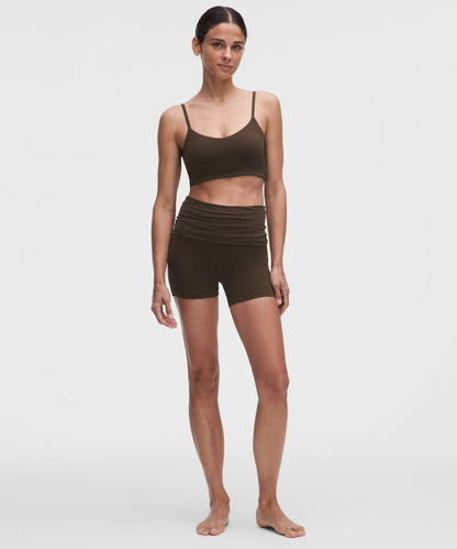 Lululemon Women's Groove Foldover Mid-Rise Short 4"
