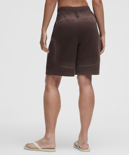 Lululemon Women's Faded French Terry Mid-Rise Short 9" *SLNSH Collection