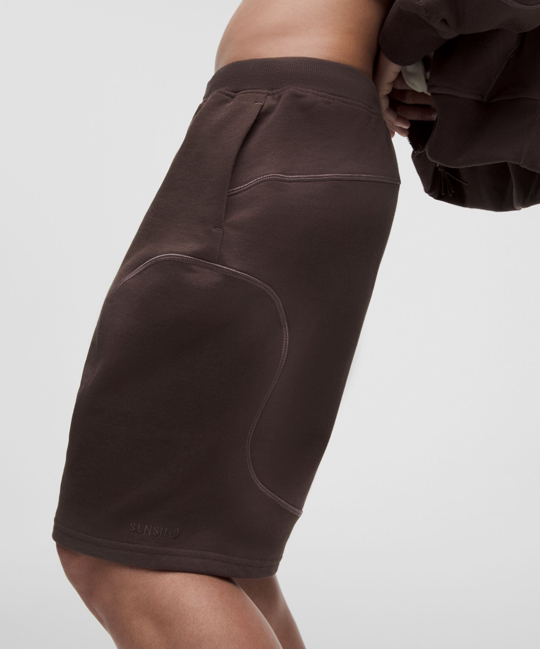Lululemon Women's Faded French Terry Mid-Rise Short 9" *SLNSH Collection