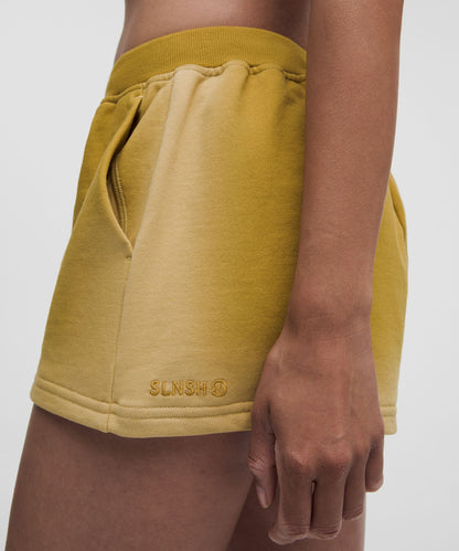 Lululemon Women's Faded French Terry Mid-Rise Short 2" *SLNSH Collection