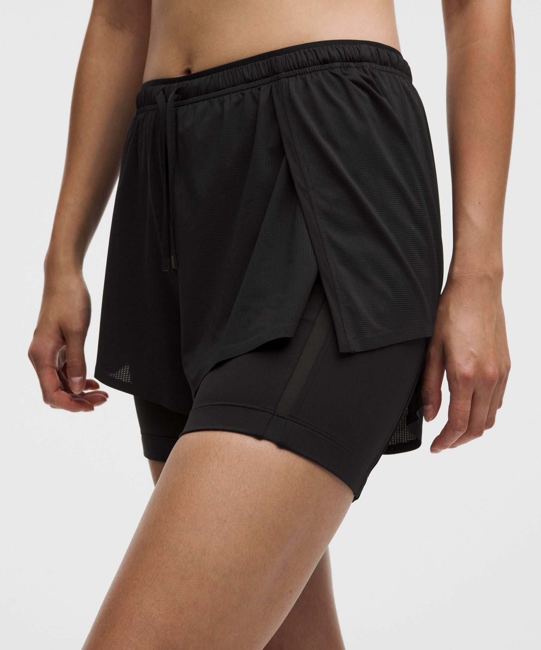 Lululemon Women's Lightweight 2-in-1 Running High-Rise Short