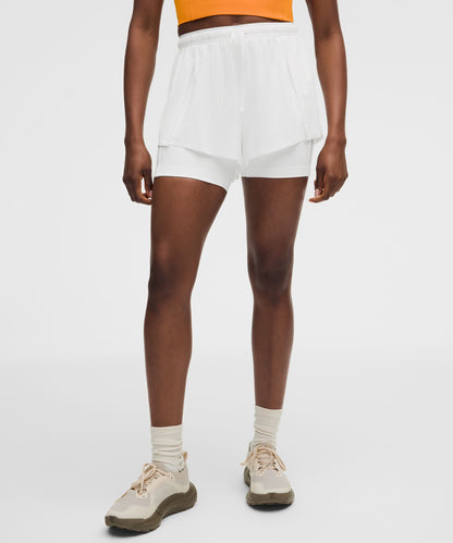 Lululemon Women's Lightweight 2-in-1 Running High-Rise Short