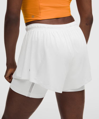 Lululemon Women's Lightweight 2-in-1 Running High-Rise Short
