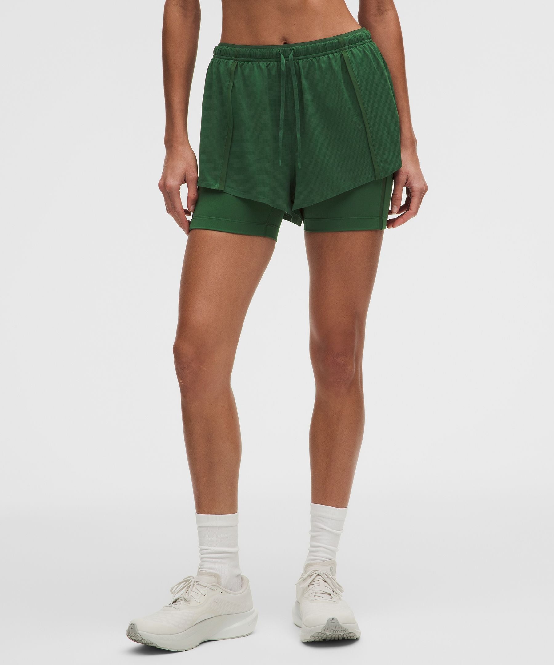 Lululemon Women's Lightweight 2-in-1 Running High-Rise Short