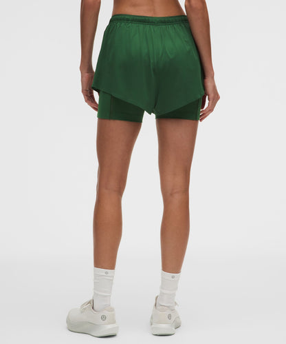 Lululemon Women's Lightweight 2-in-1 Running High-Rise Short
