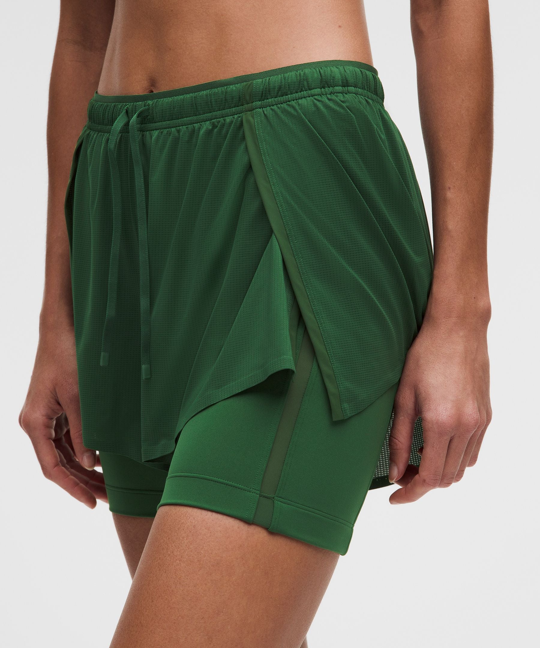 Lululemon Women's Lightweight 2-in-1 Running High-Rise Short