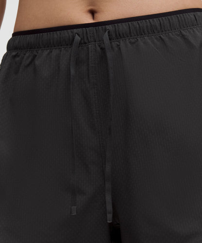 Lululemon Women's Textured Mesh High-Rise Running Short 2.5"