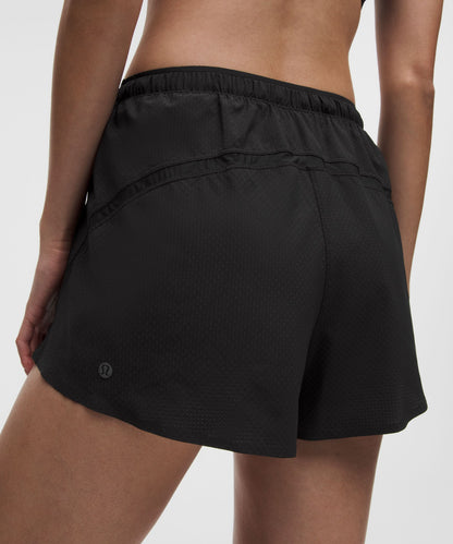 Lululemon Women's Textured Mesh High-Rise Running Short 2.5"