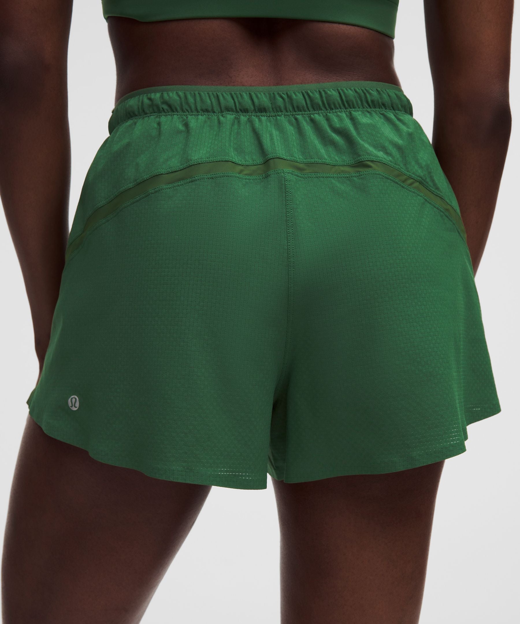 Lululemon Women's Textured Mesh High-Rise Running Short 2.5"