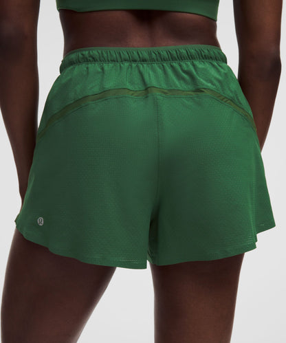 Lululemon Women's Textured Mesh High-Rise Running Short 2.5"