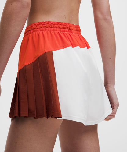 Lululemon Women's Court Champ Side-Pleat High-Rise Tennis Short 3"