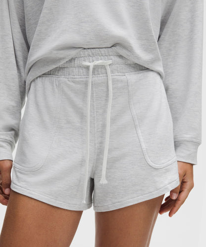 Lululemon Women's BeCalm Mid-Rise Wide-Waistband Short 3"