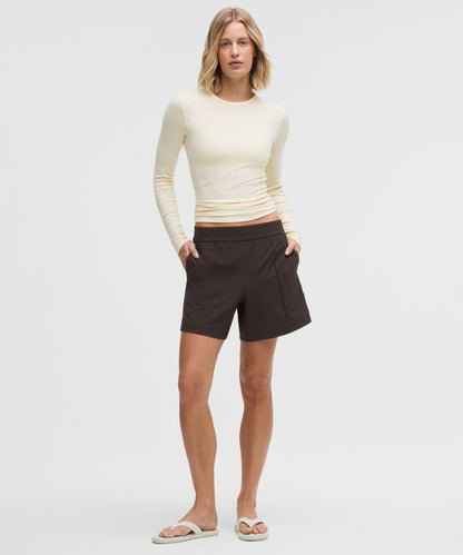 Lululemon Women's Breezily Mid-Rise Short 6"