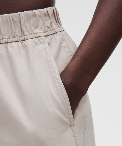 Lululemon Women's LuluLinen High-Rise Relaxed-Fit Short 7"