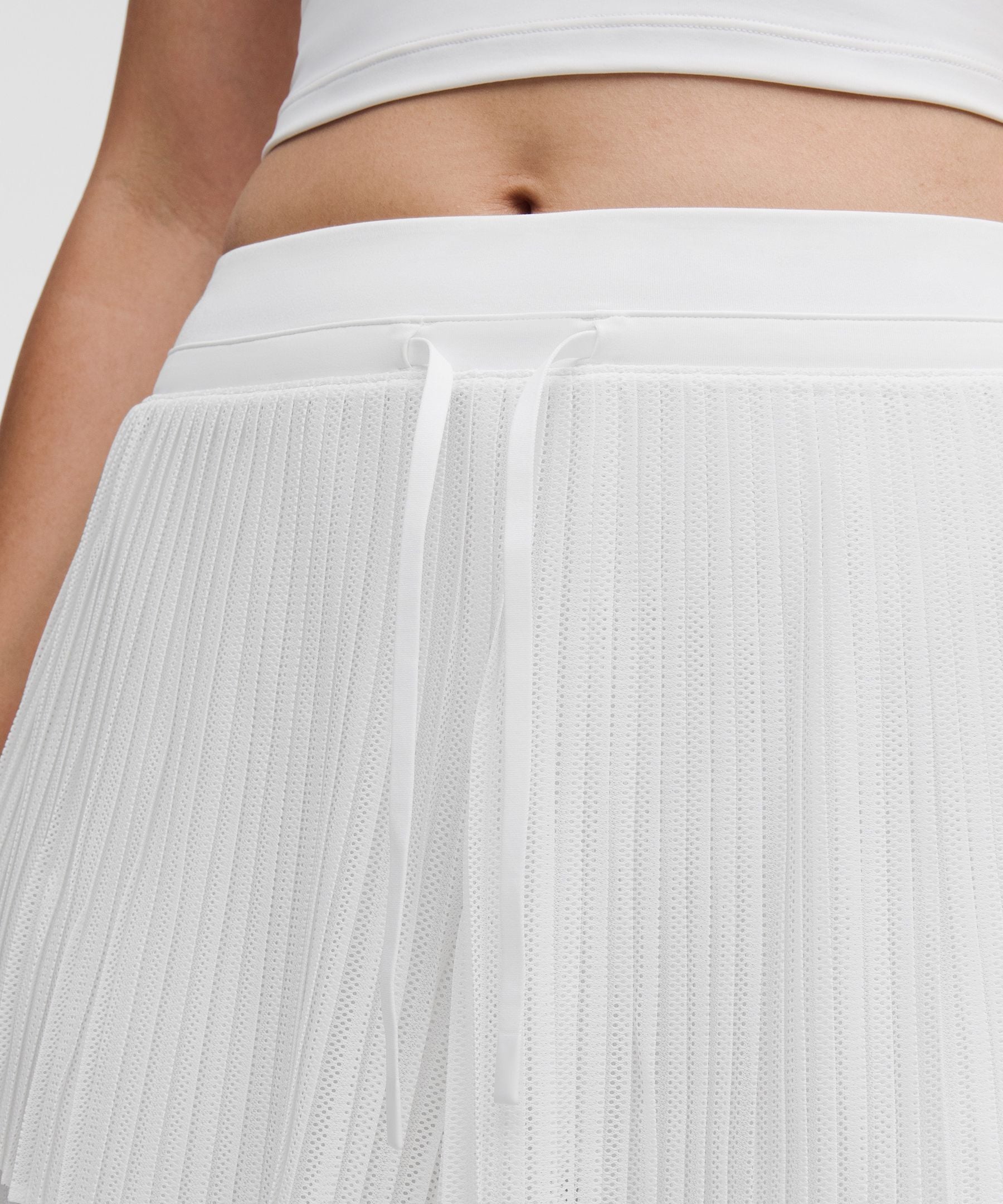 Lululemon Women's Ace Advantage High-Rise Pleated Tennis Short 2"