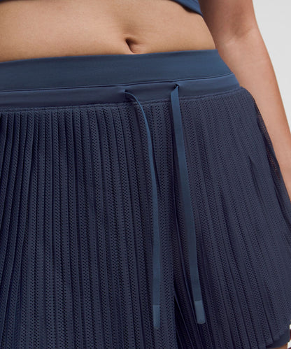 Lululemon Women's Ace Advantage High-Rise Pleated Tennis Short 2"