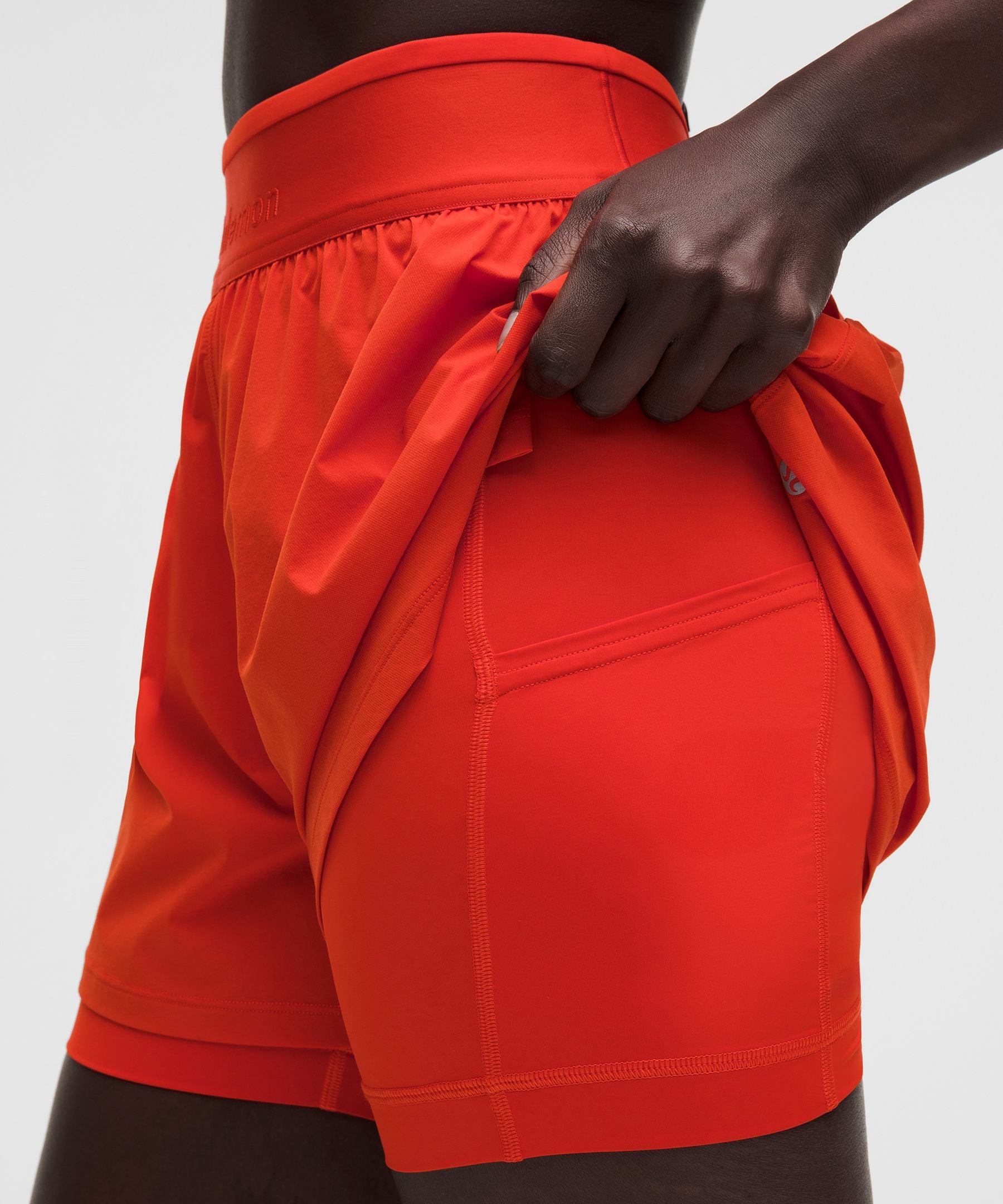Lululemon Women's License to Train Super-High-Rise Lined Short 3.5"