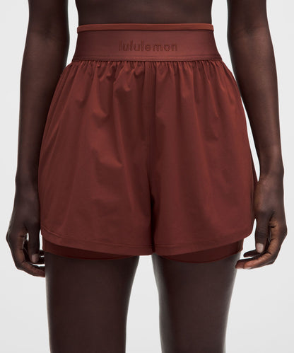 Lululemon Women's License to Train Super-High-Rise Lined Short 3.5"
