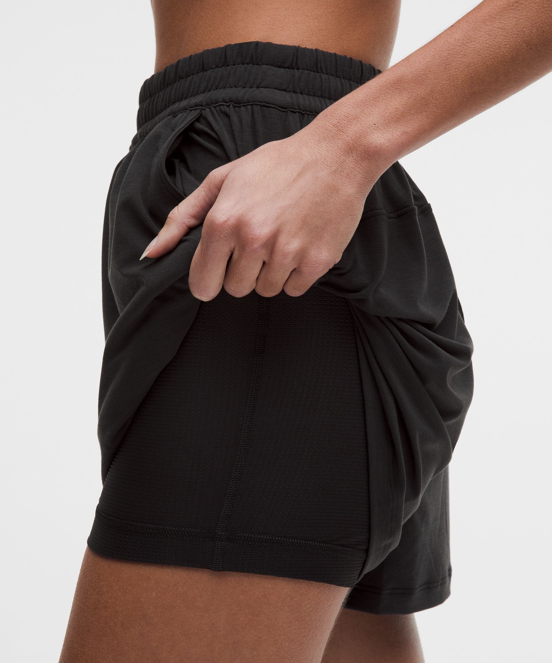 Lululemon Women's Jersey Training Super-High-Rise Lined Short 2"