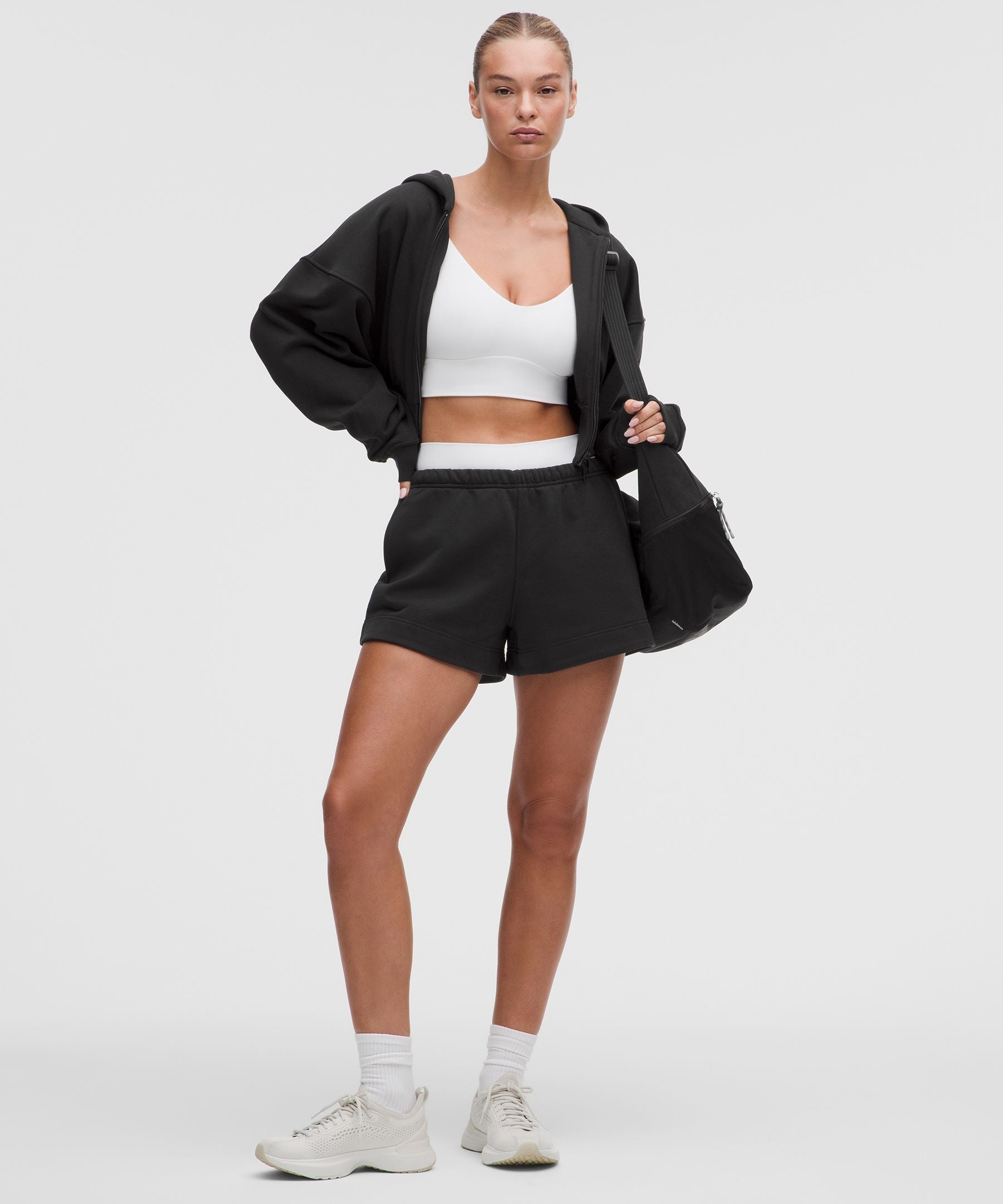 Lululemon Women's French Terry Mid-Rise Short 3.5"