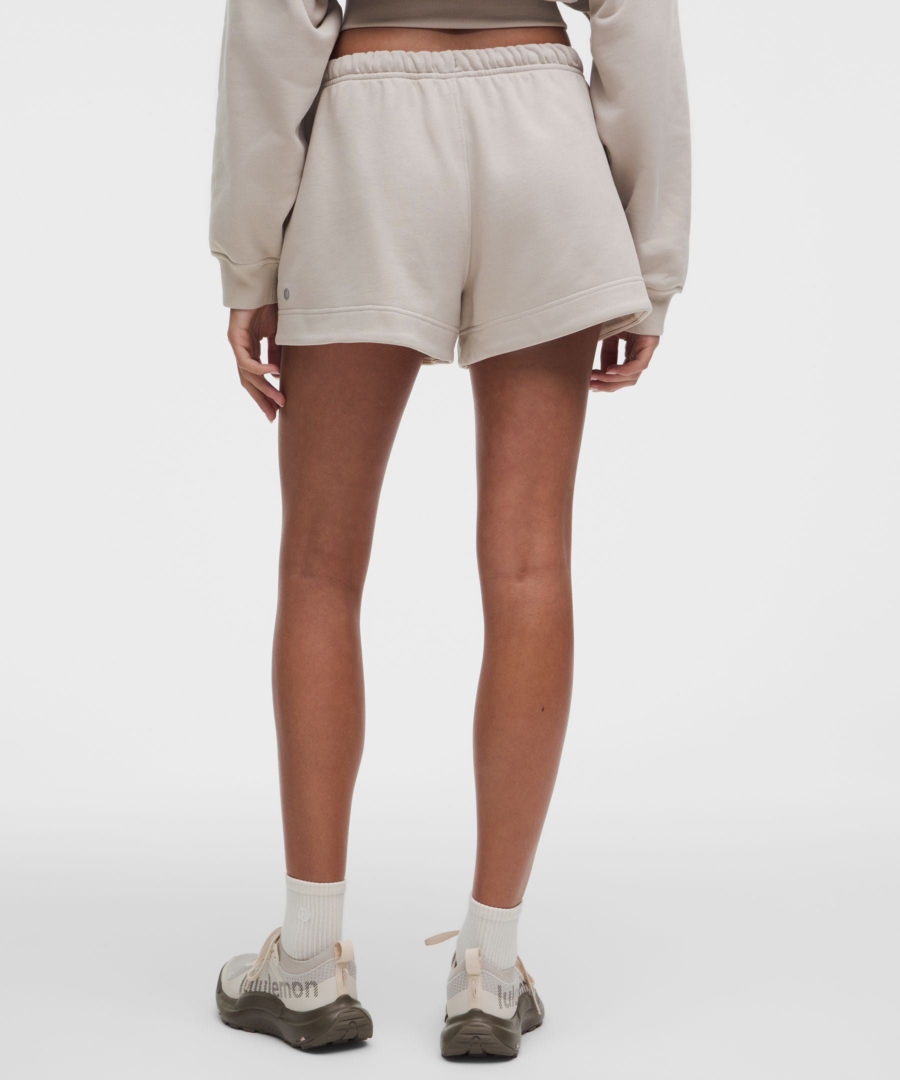 Lululemon Women's French Terry Mid-Rise Short 3.5"
