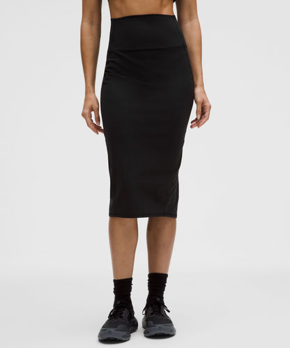 Lululemon Nulu Slim-Fit High-Rise Midi Skirt