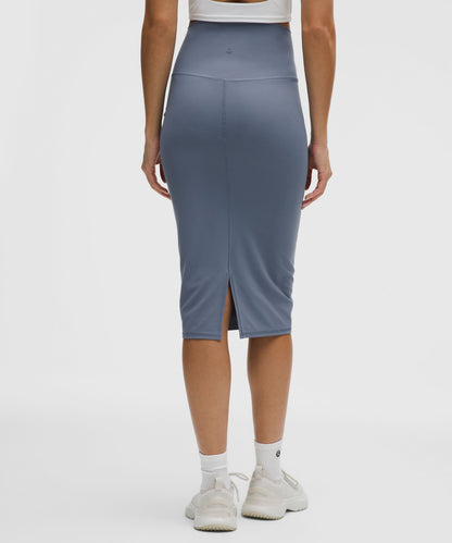 Lululemon Nulu Slim-Fit High-Rise Midi Skirt