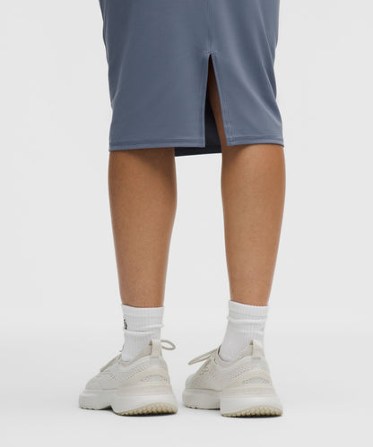 Lululemon Nulu Slim-Fit High-Rise Midi Skirt