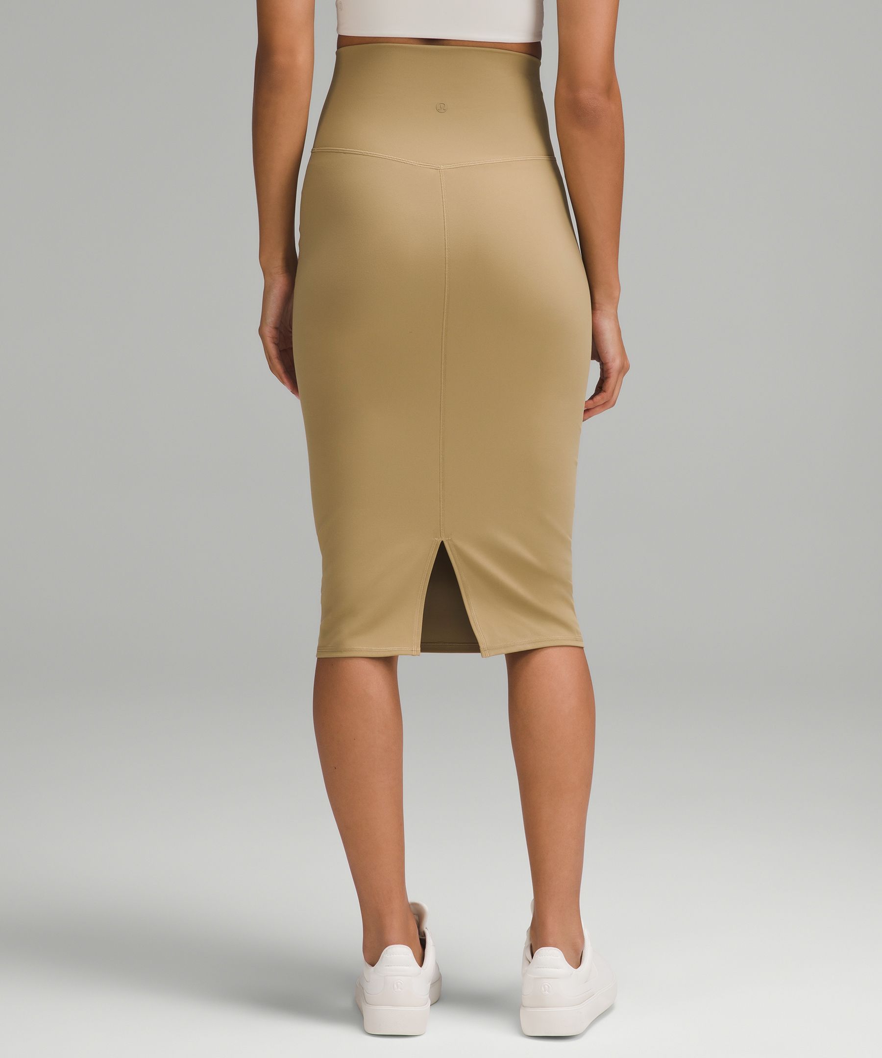 Lululemon Nulu Slim-Fit High-Rise Midi Skirt