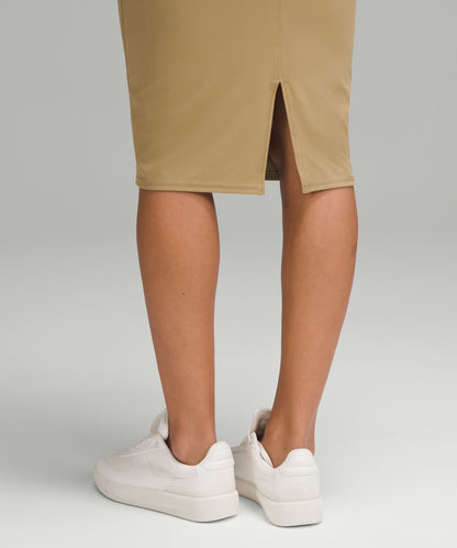 Lululemon Nulu Slim-Fit High-Rise Midi Skirt