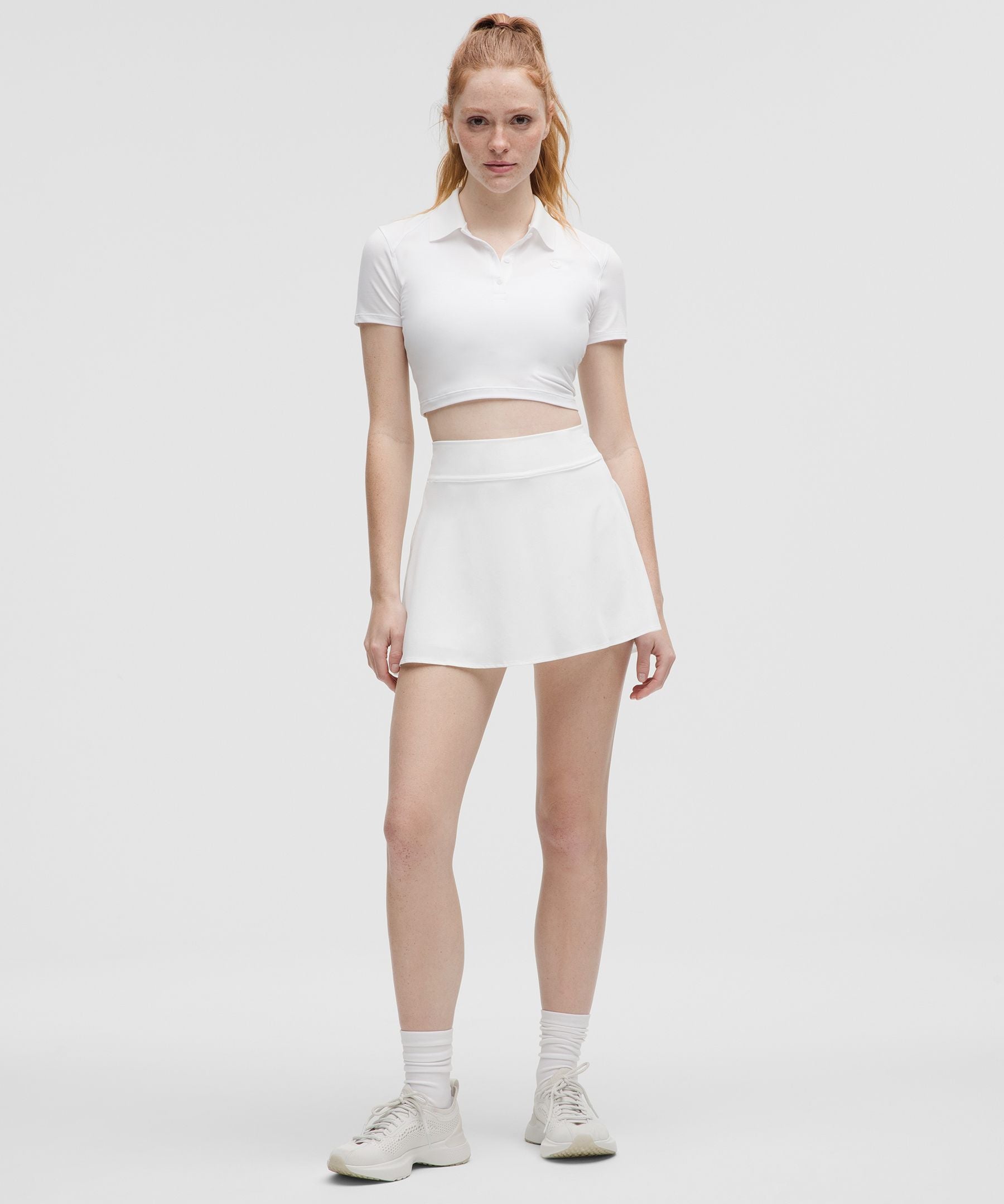 Lululemon Lightweight High-Rise Tennis Skirt White