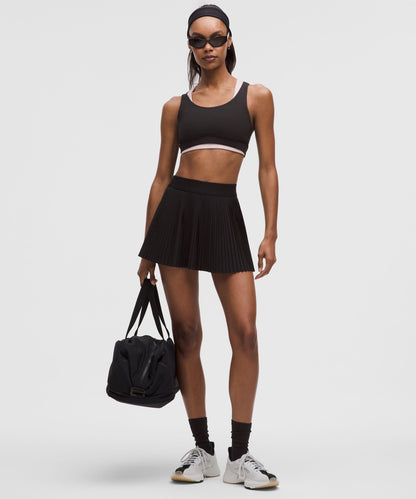 Lululemon Varsity High-Rise Pleated Tennis Skirt Black