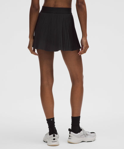 Lululemon Varsity High-Rise Pleated Tennis Skirt Black