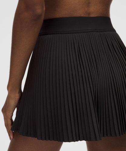 Lululemon Varsity High-Rise Pleated Tennis Skirt Black