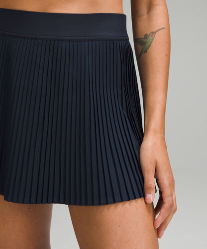 Lululemon Varsity High-Rise Pleated Tennis Skirt True Navy