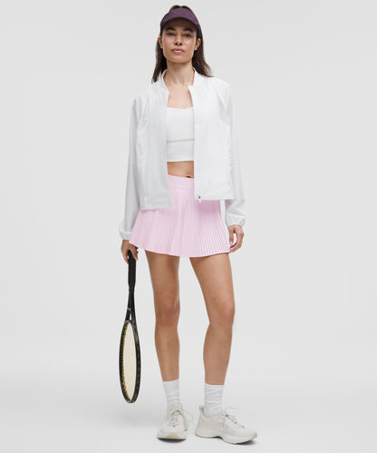 Lululemon Varsity High-Rise Pleated Tennis Skirt Pink Organza