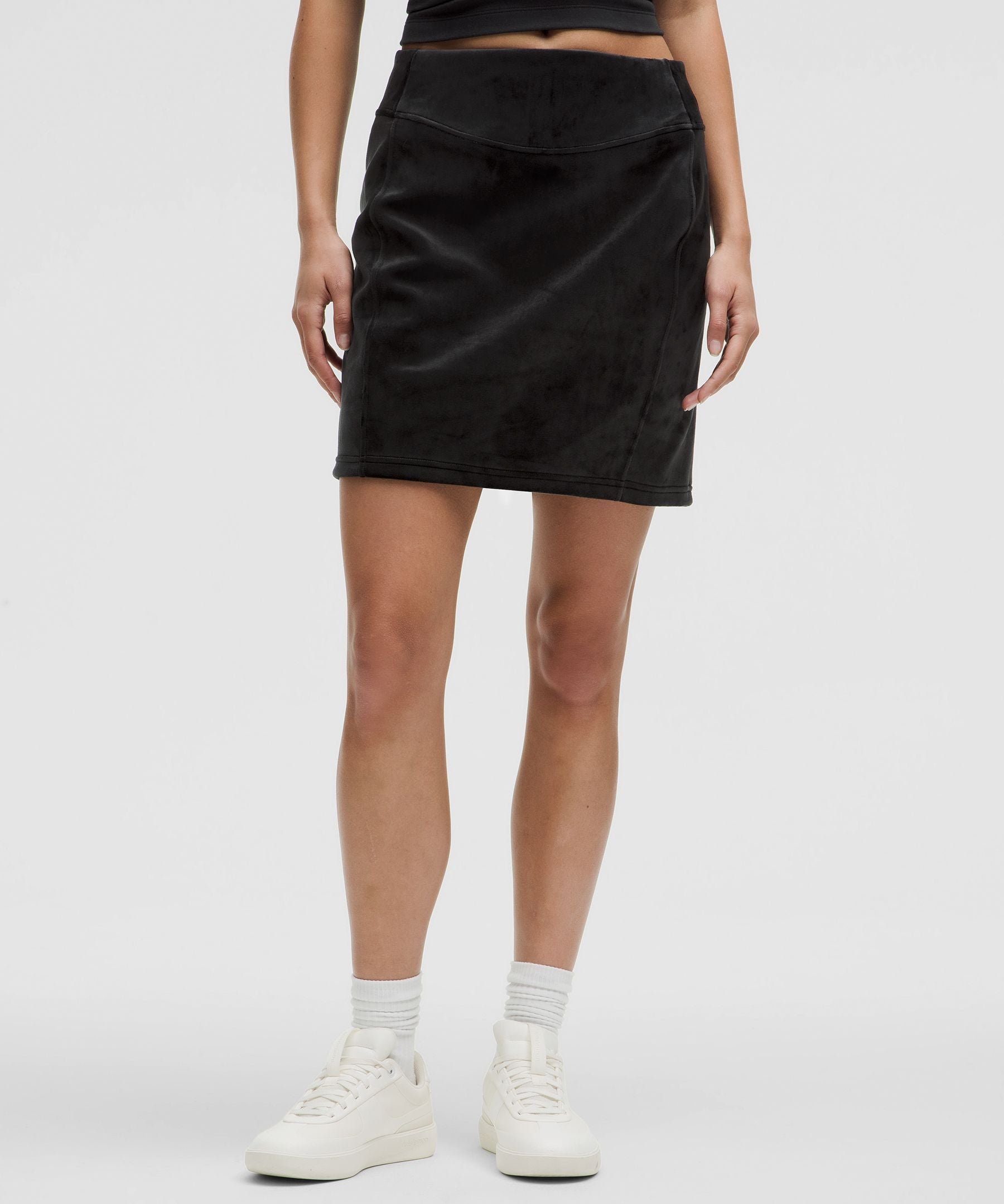 Lululemon Scuba Mid-Rise Mini Skirt *Velvet
