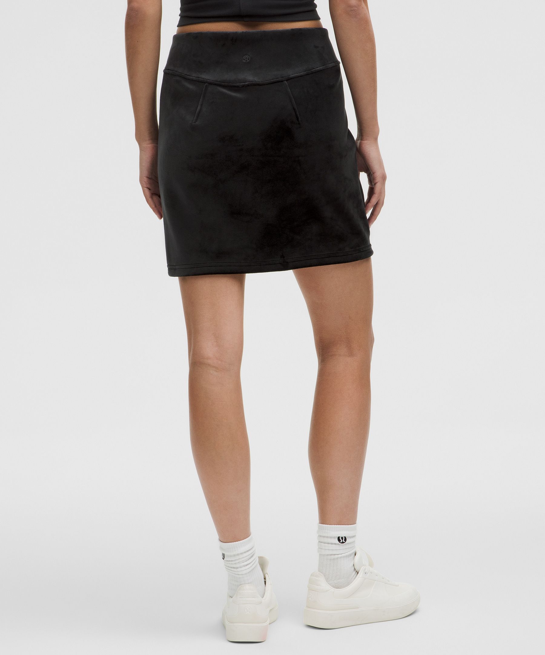 Lululemon Scuba Mid-Rise Mini Skirt *Velvet