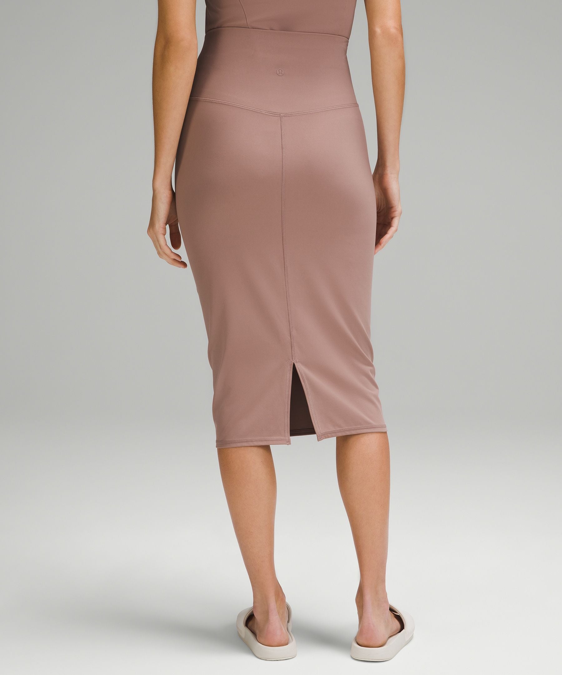 Lululemon Nulu Slim-Fit High-Rise Midi Skirt