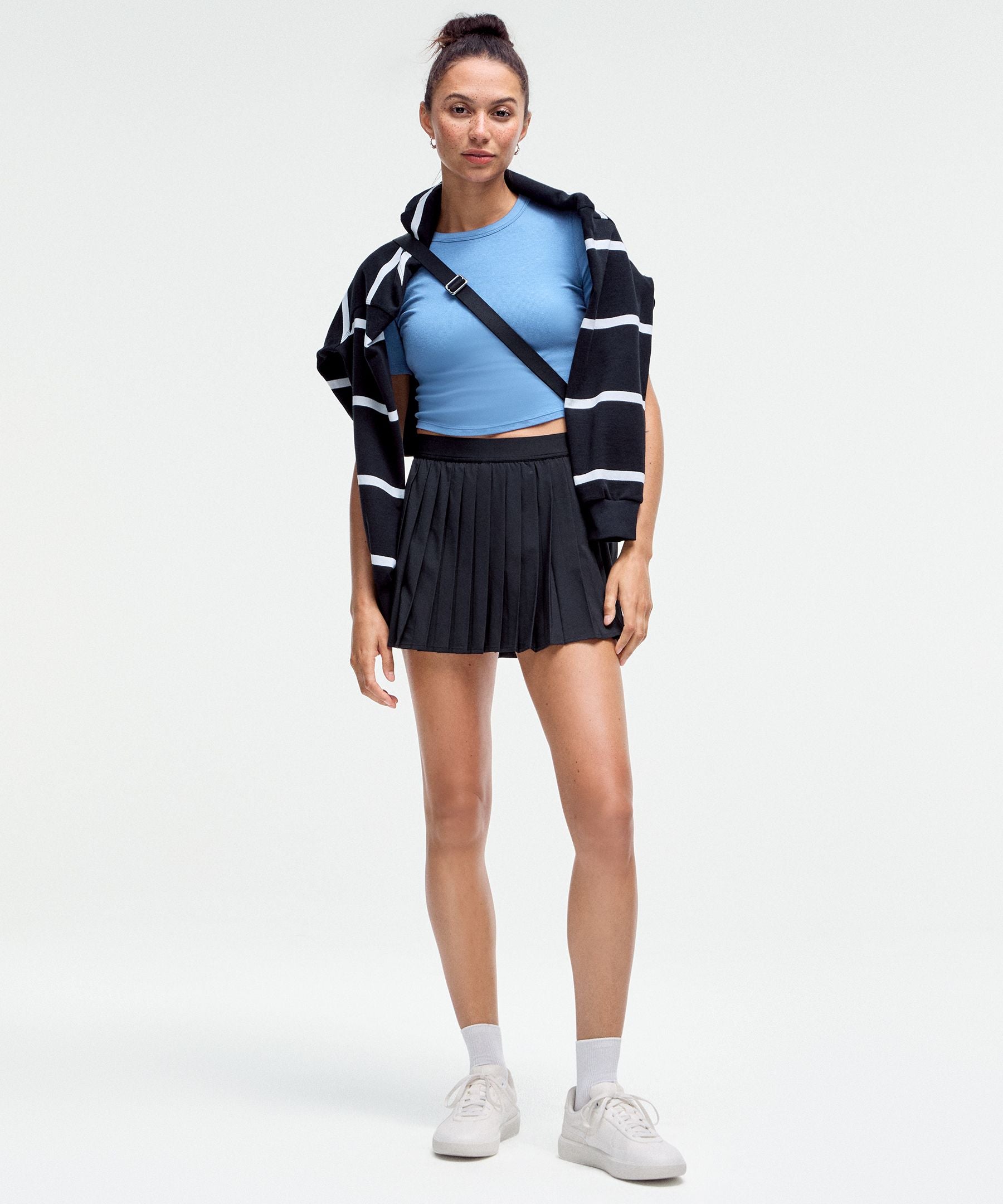 Lululemon High-Rise Pleated Tennis Skirt Black