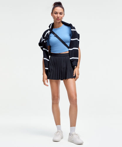 Lululemon High-Rise Pleated Tennis Skirt Black