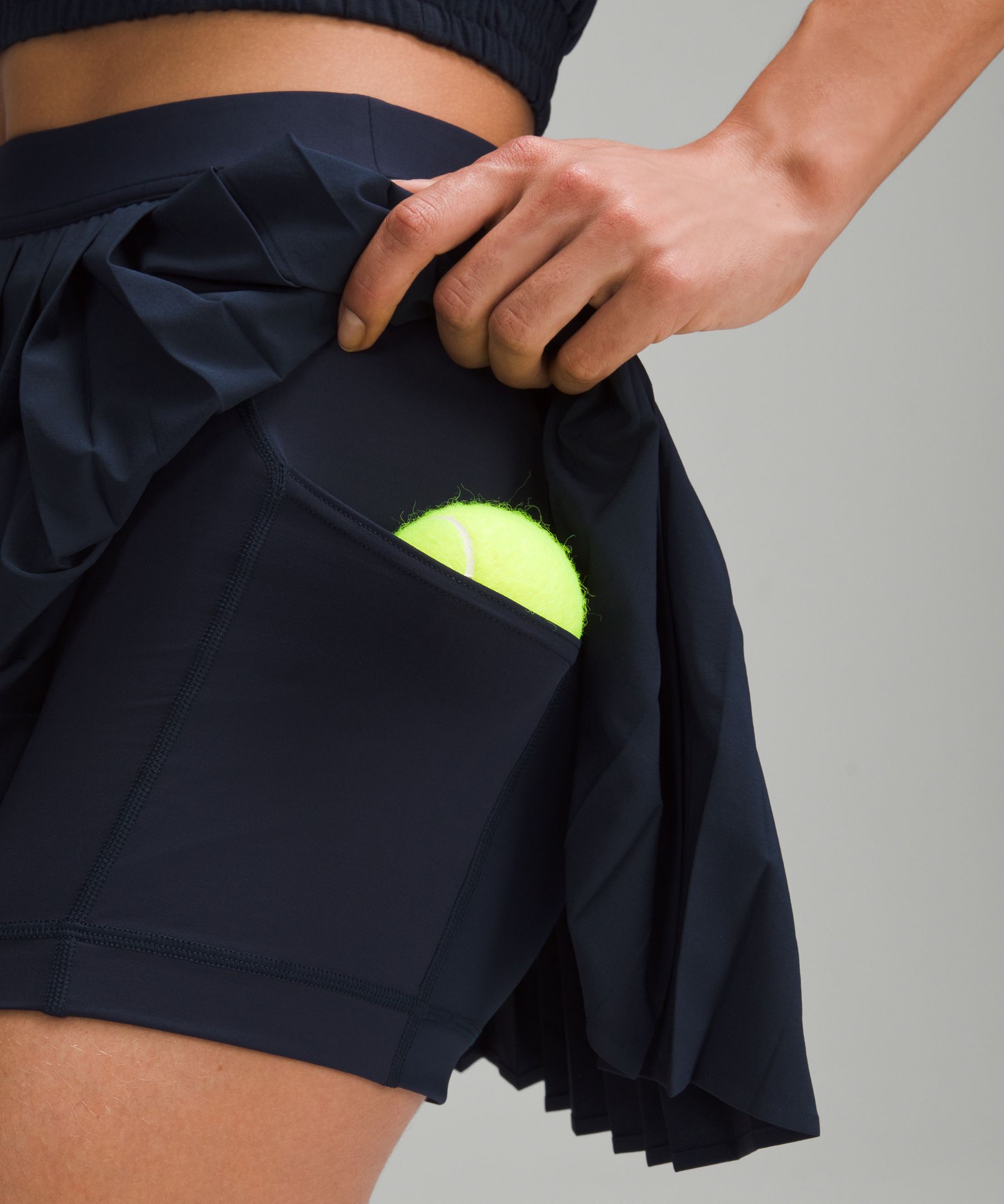 Lululemon High-Rise Pleated Tennis Skirt True Navy