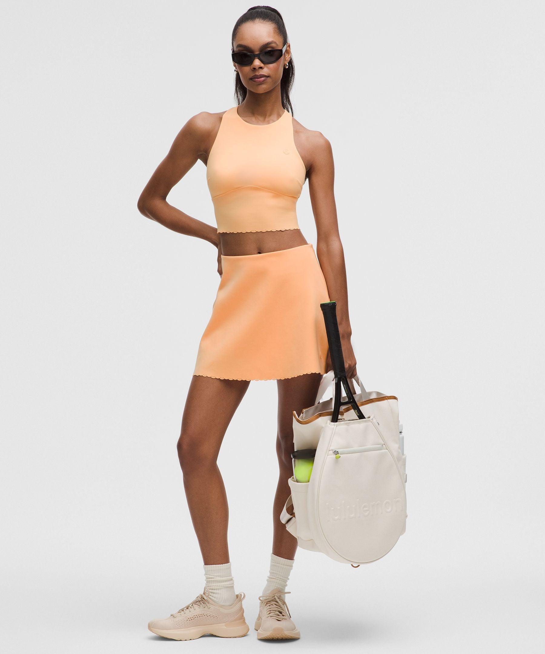 Lululemon Scallop-Hem High-Rise Tennis Skirt