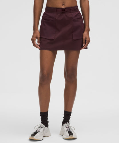 Lululemon Glyde Cargo Mid-Rise Hiking Skirt